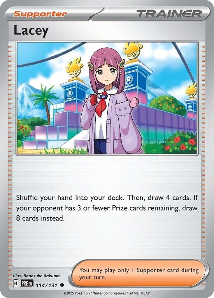 Image for Lacey (SV: Prismatic Evolutions) (114/131) - Pokemon