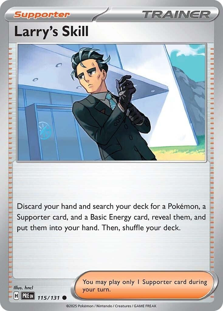Image for Larry's Skill (SV: Prismatic Evolutions) (115/131) - Pokemon