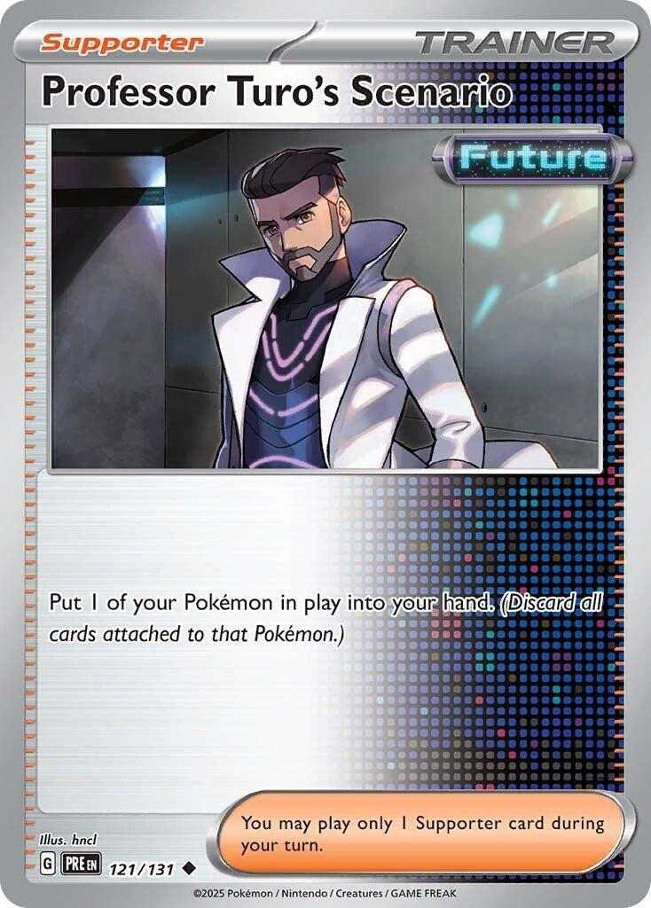 Image for Professor Turo's Scenario (SV: Prismatic Evolutions) (121/131) - Pokemon