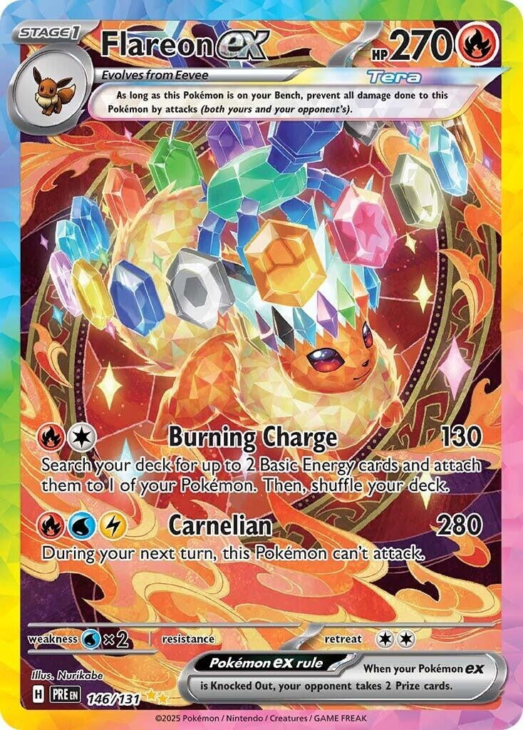 Image for Flareon ex (SV: Prismatic Evolutions) (146/131) - Pokemon