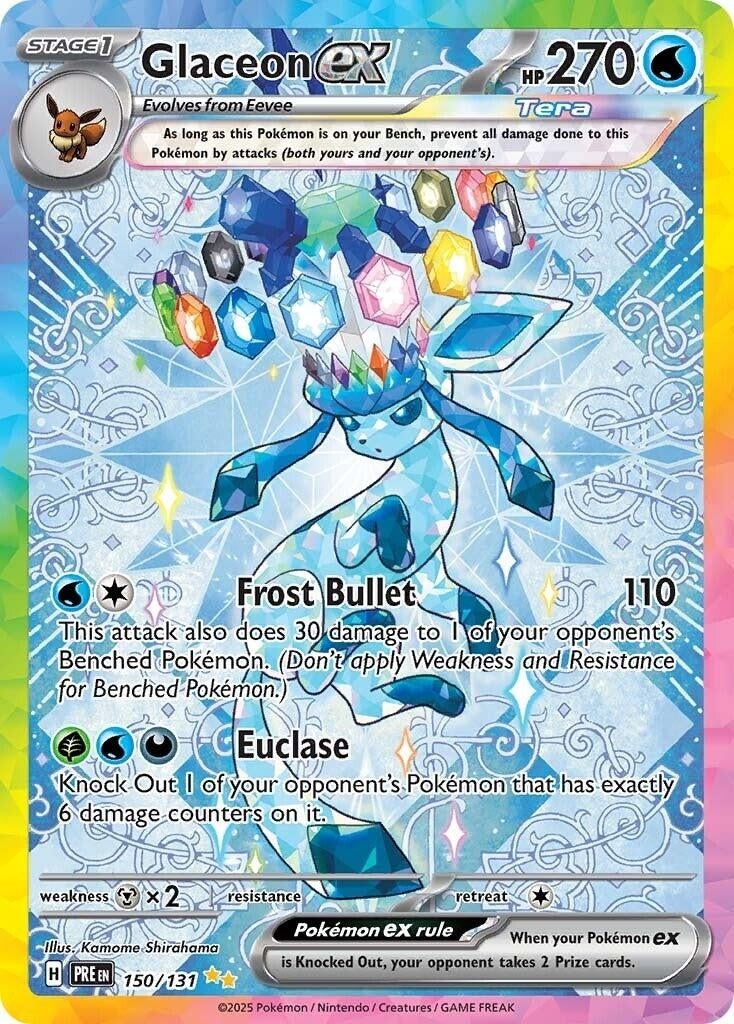 Image for Glaceon ex (SV: Prismatic Evolutions) (150/131) - Pokemon