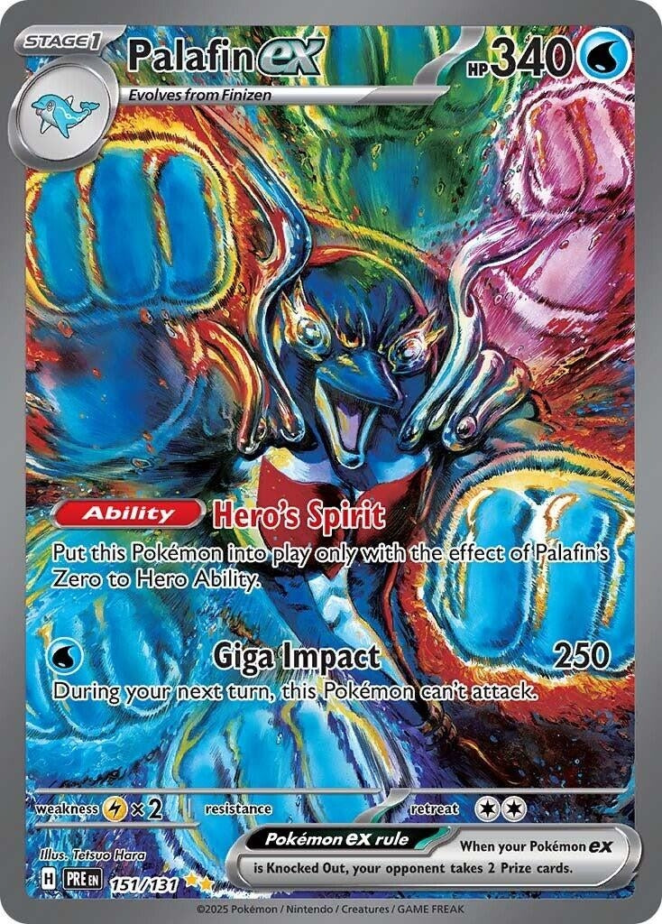 Image for Palafin ex (SV: Prismatic Evolutions) (151/131) - Pokemon