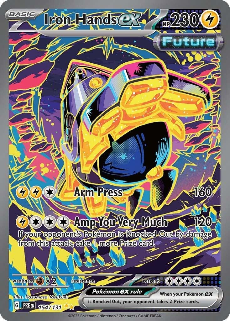 Image for Iron Hands ex (SV: Prismatic Evolutions) (154/131) - Pokemon