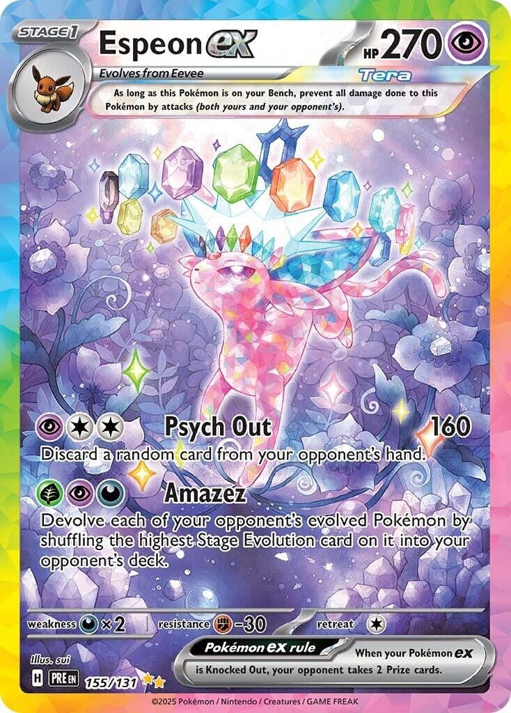 Image for Espeon ex (SV: Prismatic Evolutions) (155/131) - Pokemon