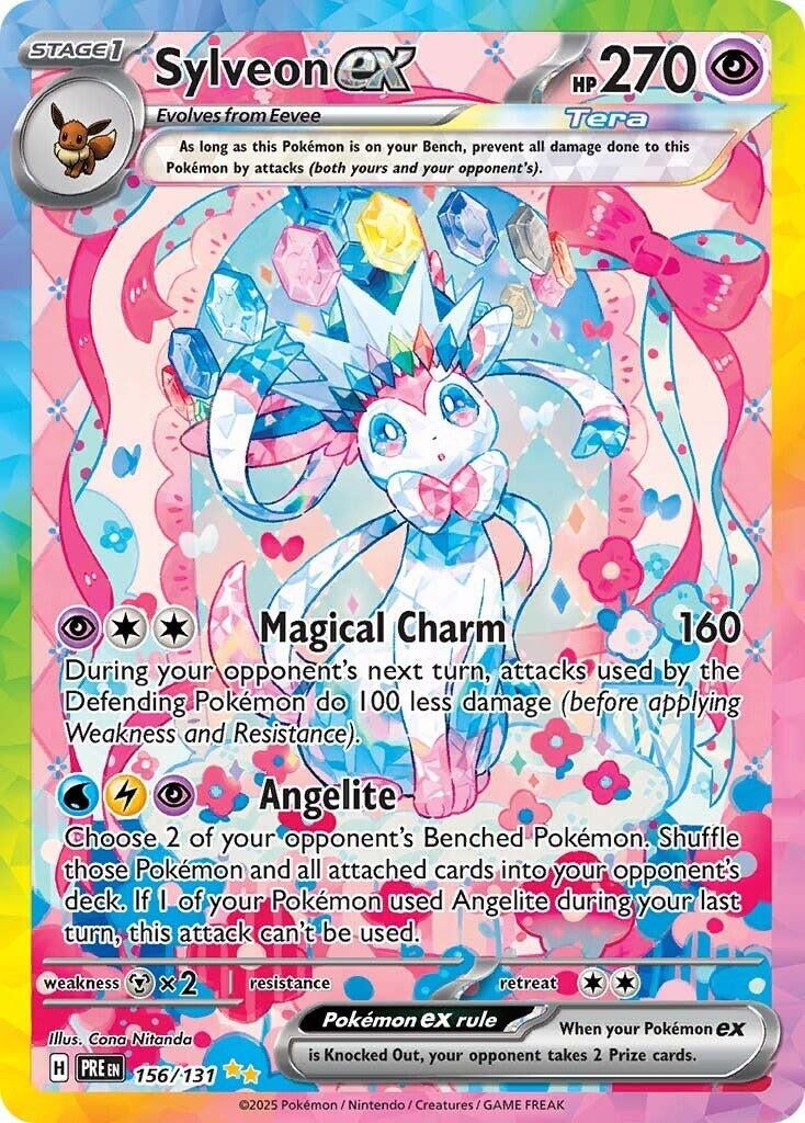 Image for Sylveon ex (SV: Prismatic Evolutions) (156/131) - Pokemon