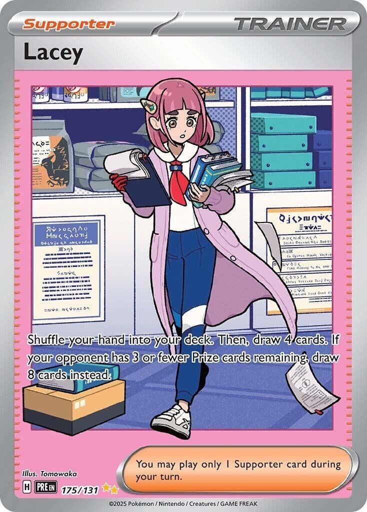 Image for Lacey (SV: Prismatic Evolutions) (175/131) - Pokemon