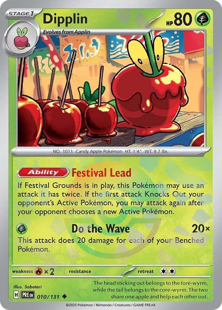 Image for Dipplin (Poke Ball Pattern) (SV: Prismatic Evolutions) (010/131) - Pokemon