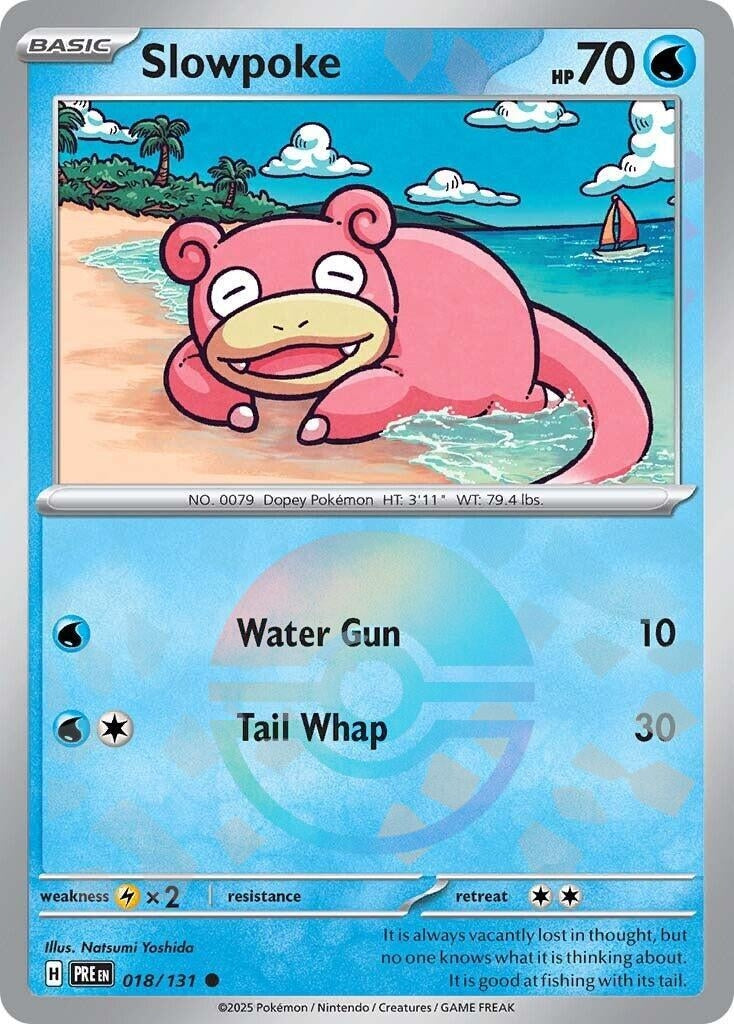 Image for Slowpoke (Poke Ball Pattern) (SV: Prismatic Evolutions) (018/131) - Pokemon