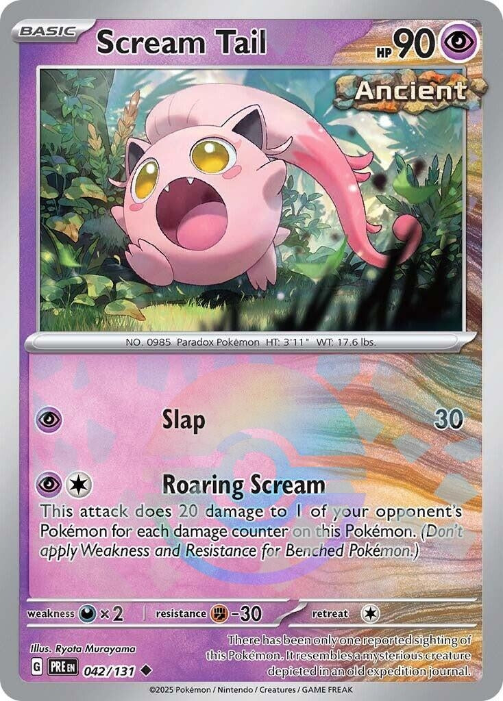 Image for Scream Tail (Poke Ball Pattern) (SV: Prismatic Evolutions) (042/131) - Pokemon