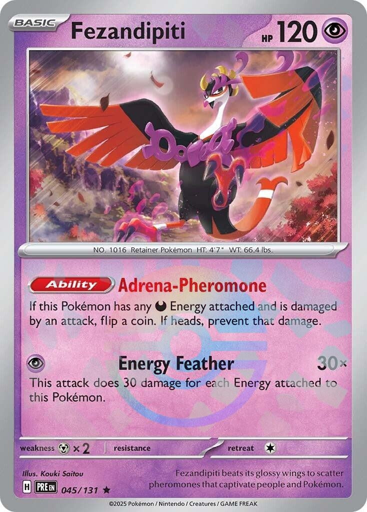 Image for Fezandipiti (Poke Ball Pattern) (SV: Prismatic Evolutions) (045/131) - Pokemon