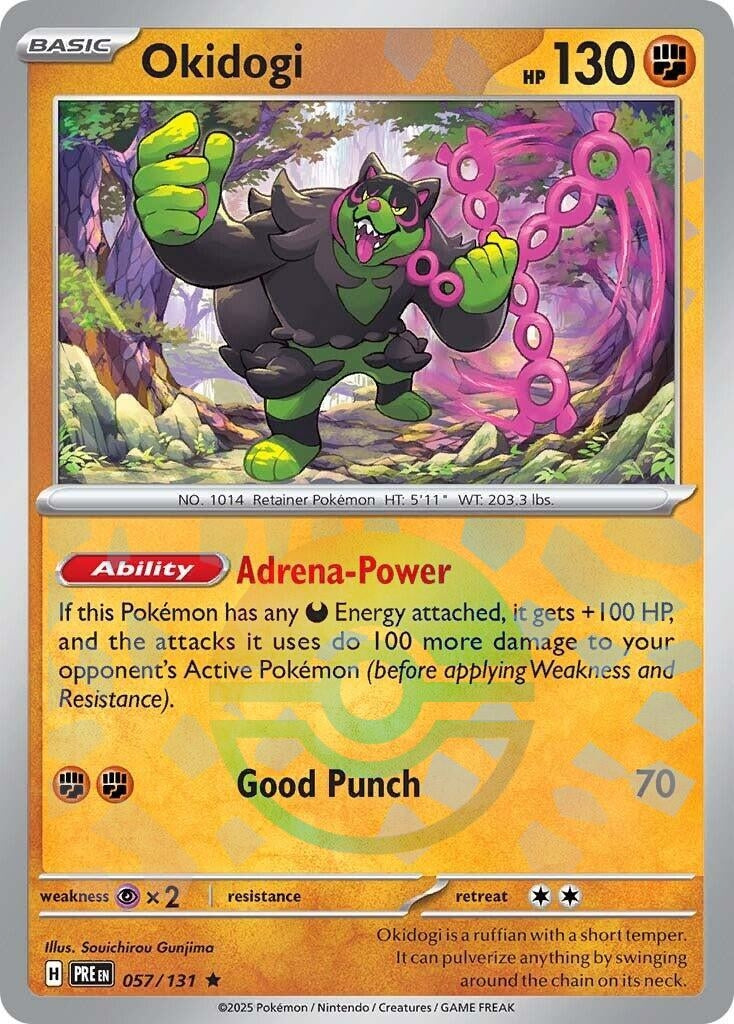 Image for Okidogi (Poke Ball Pattern) (SV: Prismatic Evolutions) (057/131) - Pokemon