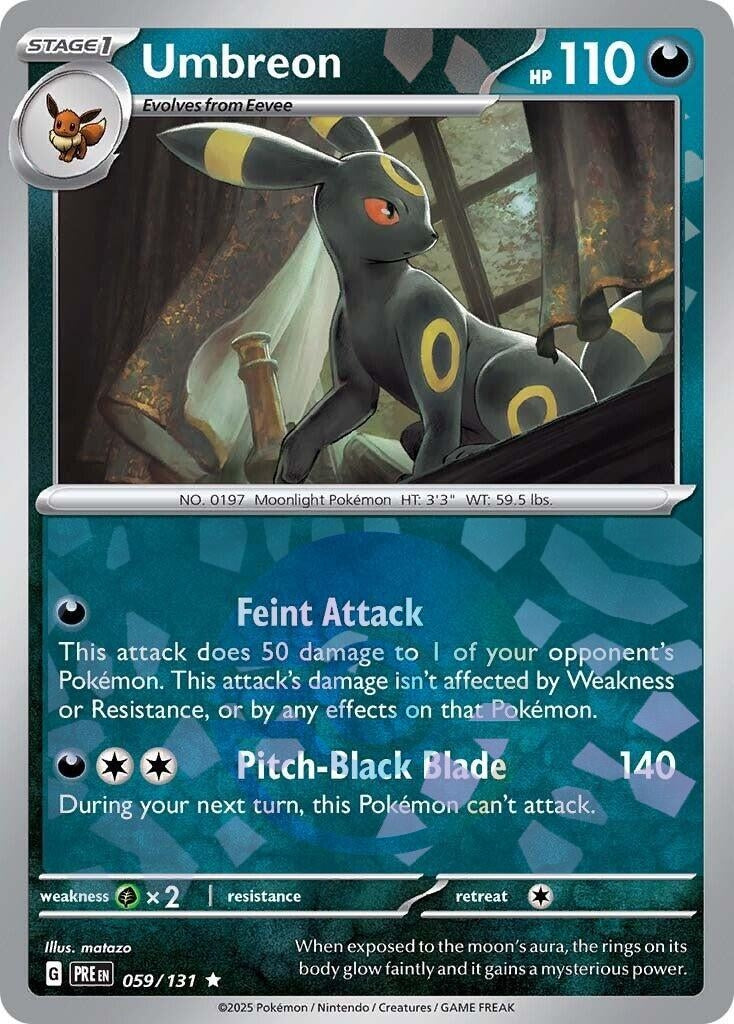Image for Umbreon (Poke Ball Pattern) (SV: Prismatic Evolutions) (059/131) - Pokemon