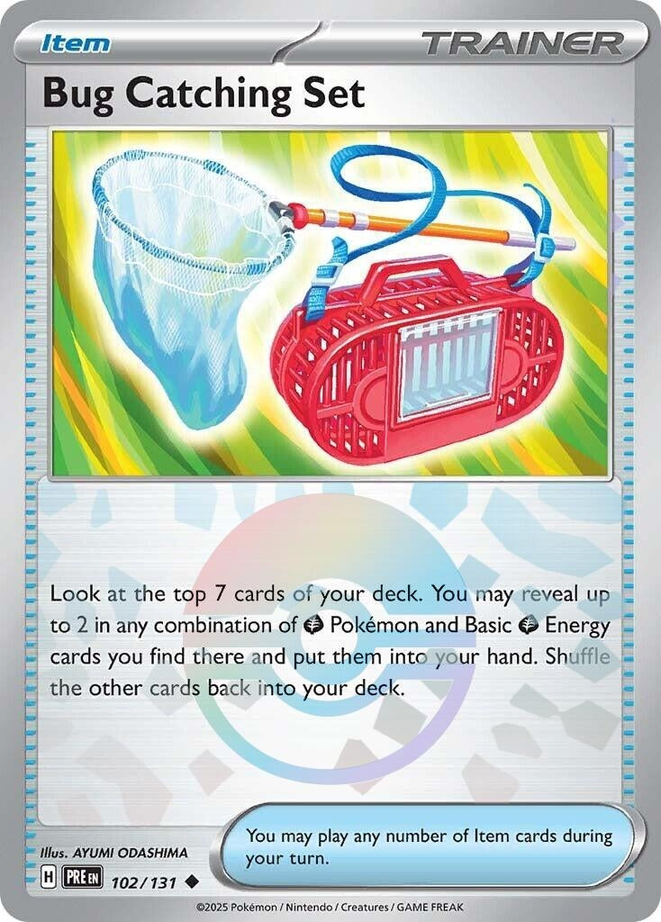 Image for Bug Catching Set (Poke Ball Pattern) (SV: Prismatic Evolutions) (102/131) - Pokemon