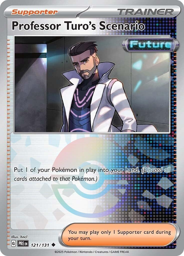 Image for Professor Turo's Scenario (Poke Ball Pattern) (SV: Prismatic Evolutions) (121/131) - Pokemon