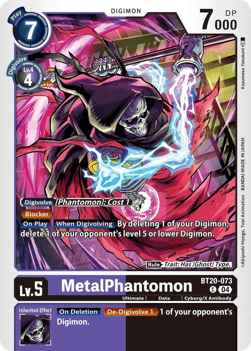 Image for MetalPhantomon (BT19-20) (BT20-073 C) - Digimon Card Game