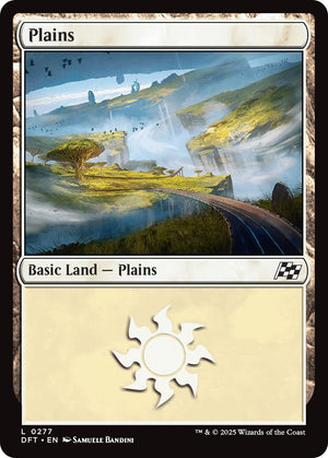 Image for Plains (0277) (Aetherdrift) (277) - Magic: The Gathering