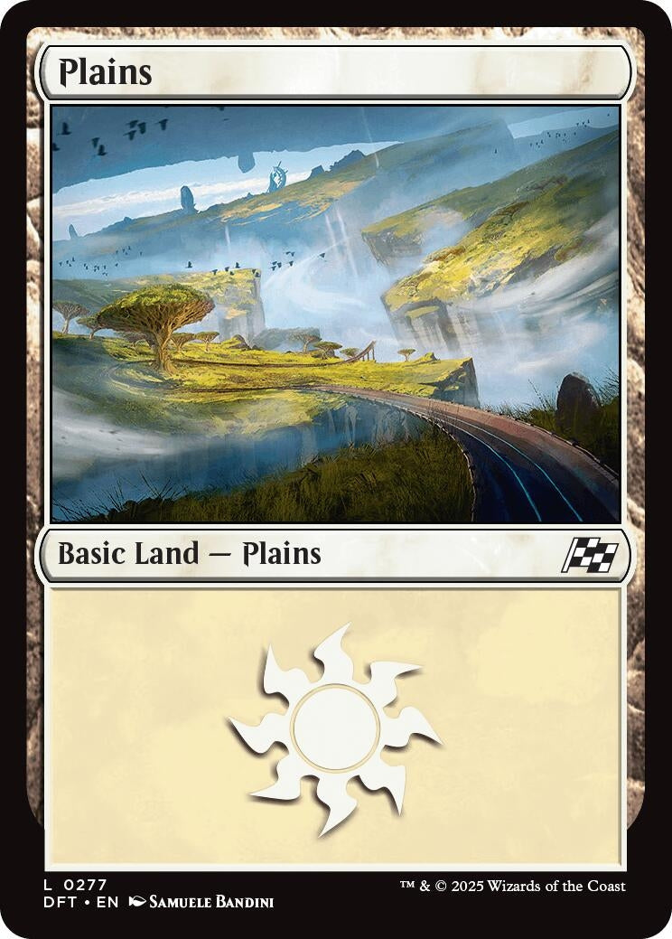Image for Plains (0277) (Aetherdrift) (277) - Magic: The Gathering