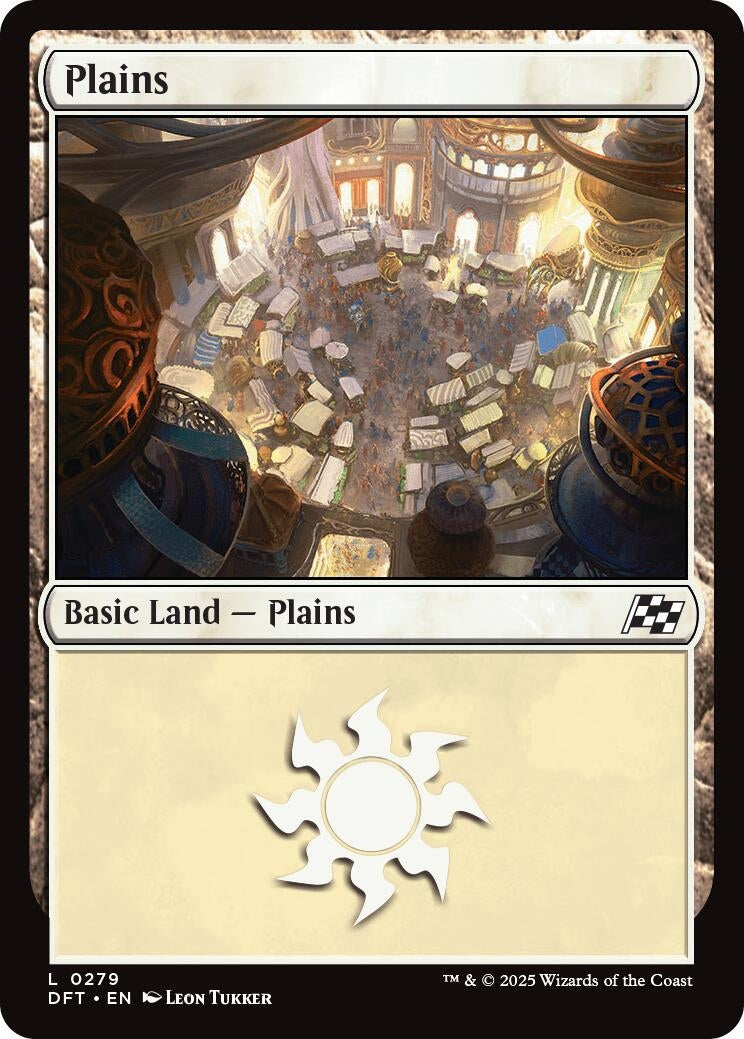 Image for Plains (0279) (Aetherdrift) (279) - Magic: The Gathering