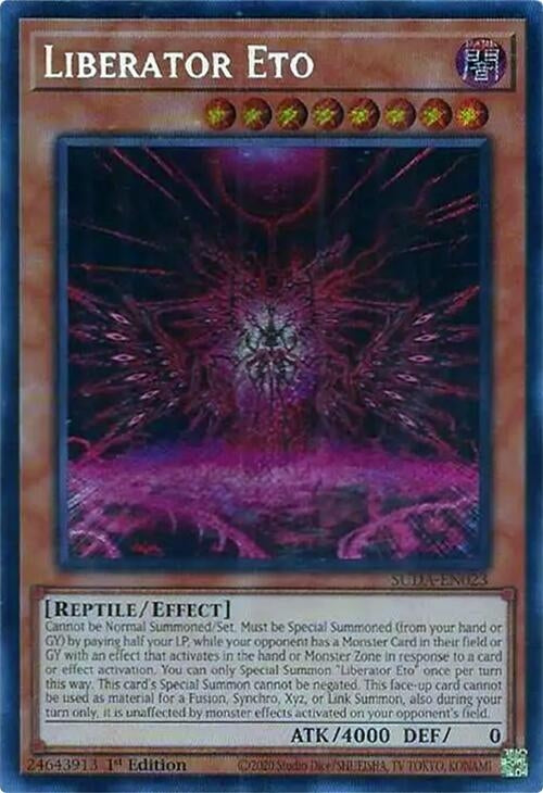 Image for Liberator Eto (Supreme Darkness) (SUDA-EN023) - YuGiOh
