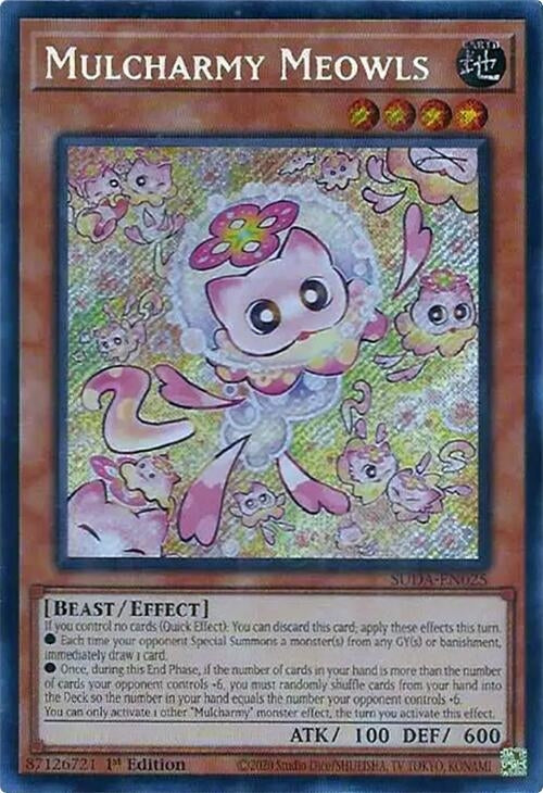 Image for Mulcharmy Meowls (Supreme Darkness) (SUDA-EN025) - YuGiOh