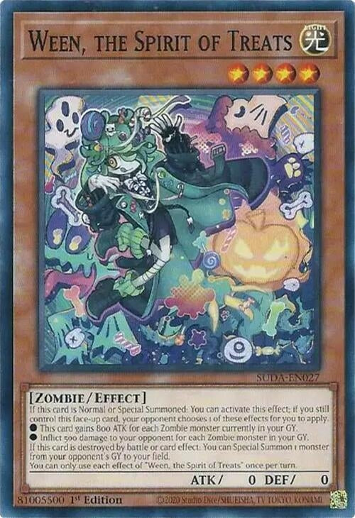 Image for Ween, the Spirit of Treats (Supreme Darkness) (SUDA-EN027) - YuGiOh