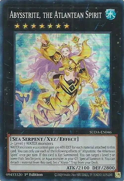 Image for Abysstrite, the Atlantean Spirit (Supreme Darkness) (SUDA-EN046) - YuGiOh