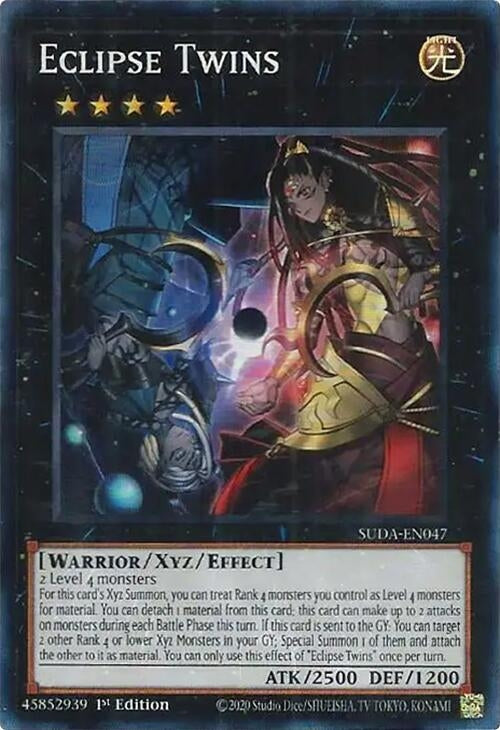 Image for Eclipse Twins (Supreme Darkness) (SUDA-EN047) - YuGiOh