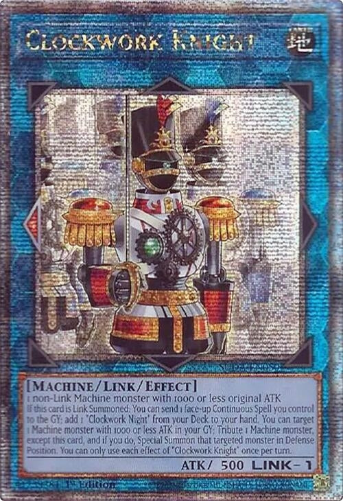 Image for Clockwork Knight (Quarter Century Secret Rare) (Supreme Darkness) (SUDA-EN050) - YuGiOh