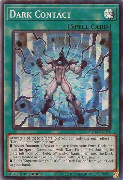 Image for Dark Contact (Supreme Darkness) (SUDA-EN051) - YuGiOh