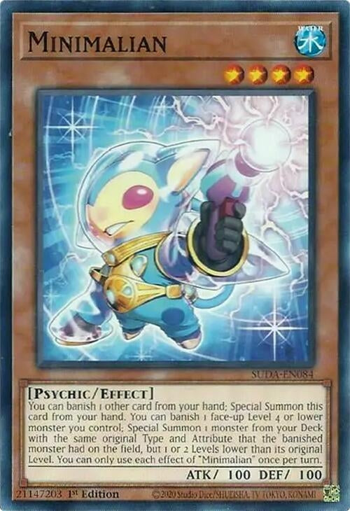 Image for Minimalian (Supreme Darkness) (SUDA-EN084) - YuGiOh