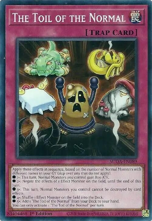 Image for The Toil of the Normal (Supreme Darkness) (SUDA-EN089) - YuGiOh