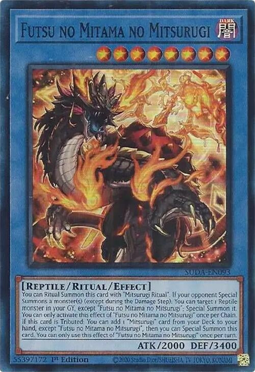 Image for Futsu no Mitama no Mitsurugi (Supreme Darkness) (SUDA-EN093) - YuGiOh