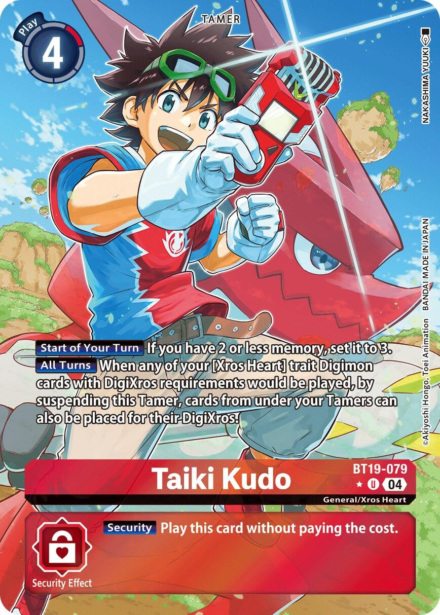 Image for Taiki Kudo (Alternate Art) (BT19-20) (BT19-079 U) - Digimon Card Game