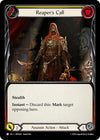 Image for Reaper's Call (Yellow) (The Hunted) (HNT045) - Flesh and Blood TCG