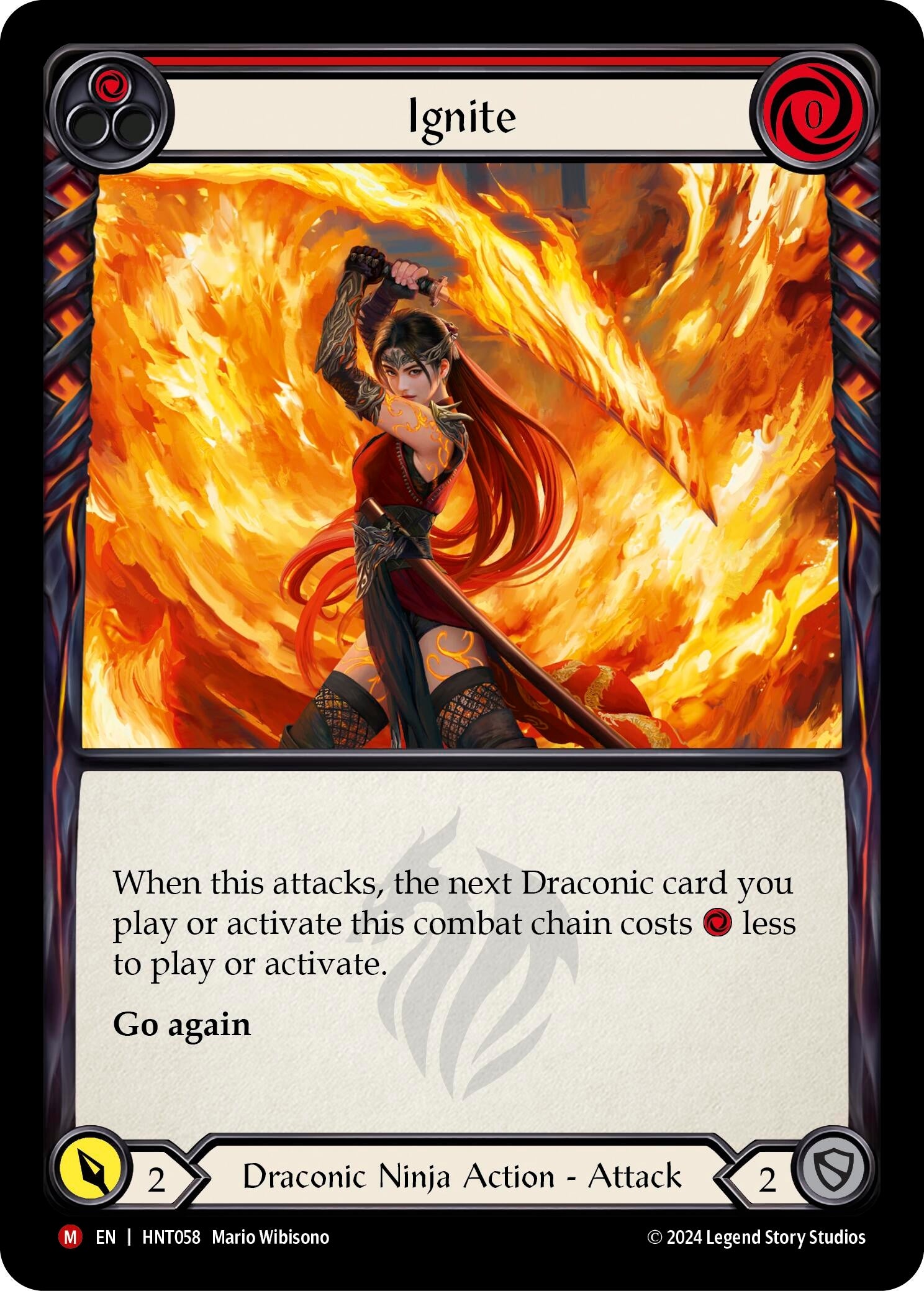 Image for Ignite (The Hunted) (HNT058) - Flesh and Blood TCG