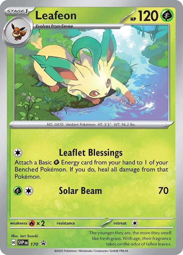 Image for Leafeon - 170 (SV: Scarlet & Violet Promo Cards) (170) - Pokemon