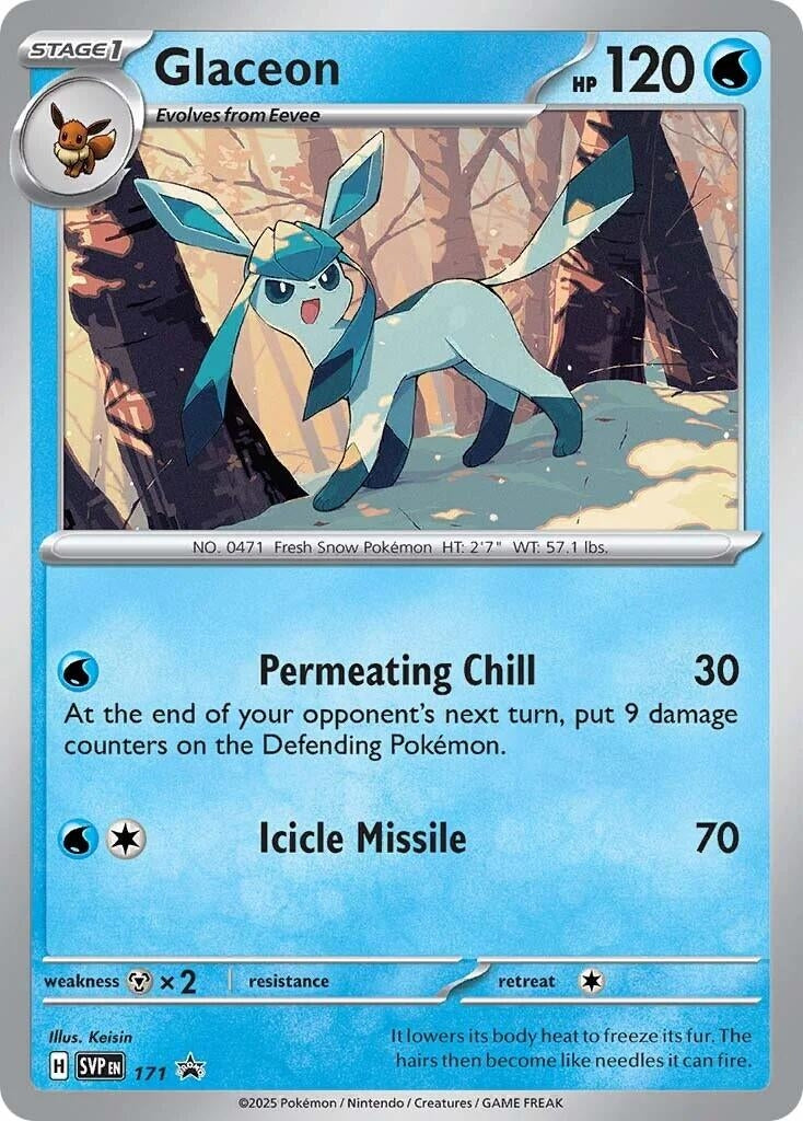 Image for Glaceon - 171 (SV: Scarlet & Violet Promo Cards) (171) - Pokemon