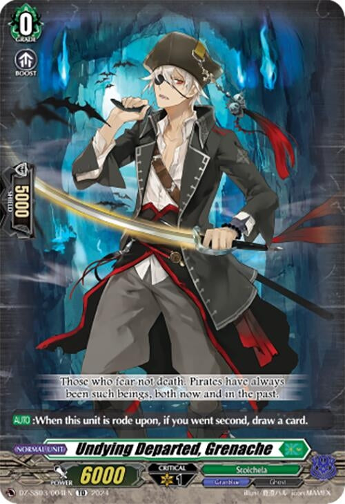 Image for Undying Departed, Grenache (DZ-SS03: Stride Deckset -Nightrose-) (DZ-SS03/004EN) - Cardfight Vanguard
