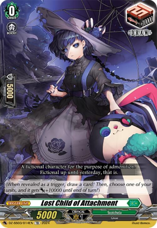 Image for Lost Child of Attachment (DZ-SS03: Stride Deckset -Nightrose-) (DZ-SS03/014EN) - Cardfight Vanguard