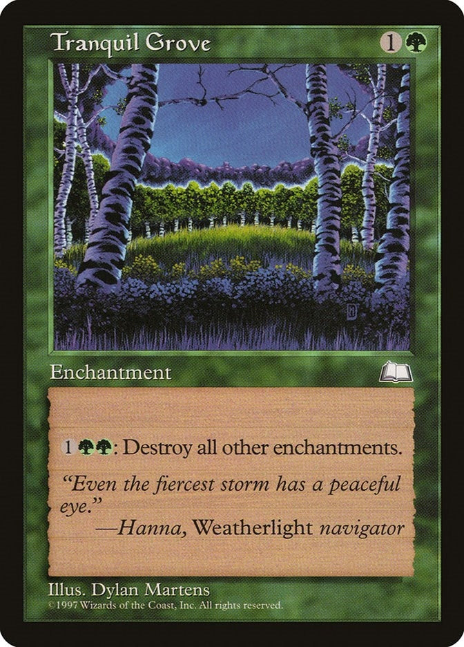 Image for Tranquil Grove (Weatherlight) - Magic: The Gathering