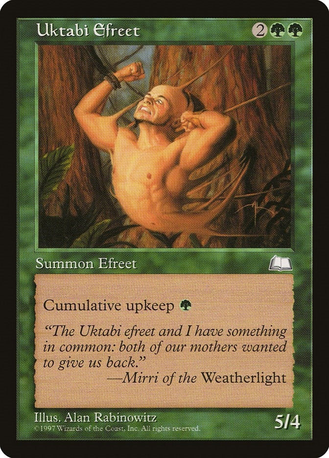 Image for Uktabi Efreet (Weatherlight) - Magic: The Gathering