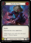 Image for Mark the Prey (Yellow) (The Hunted) (HNT039) - Flesh and Blood TCG