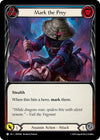 Image for Mark the Prey (Blue) (The Hunted) (HNT040) - Flesh and Blood TCG