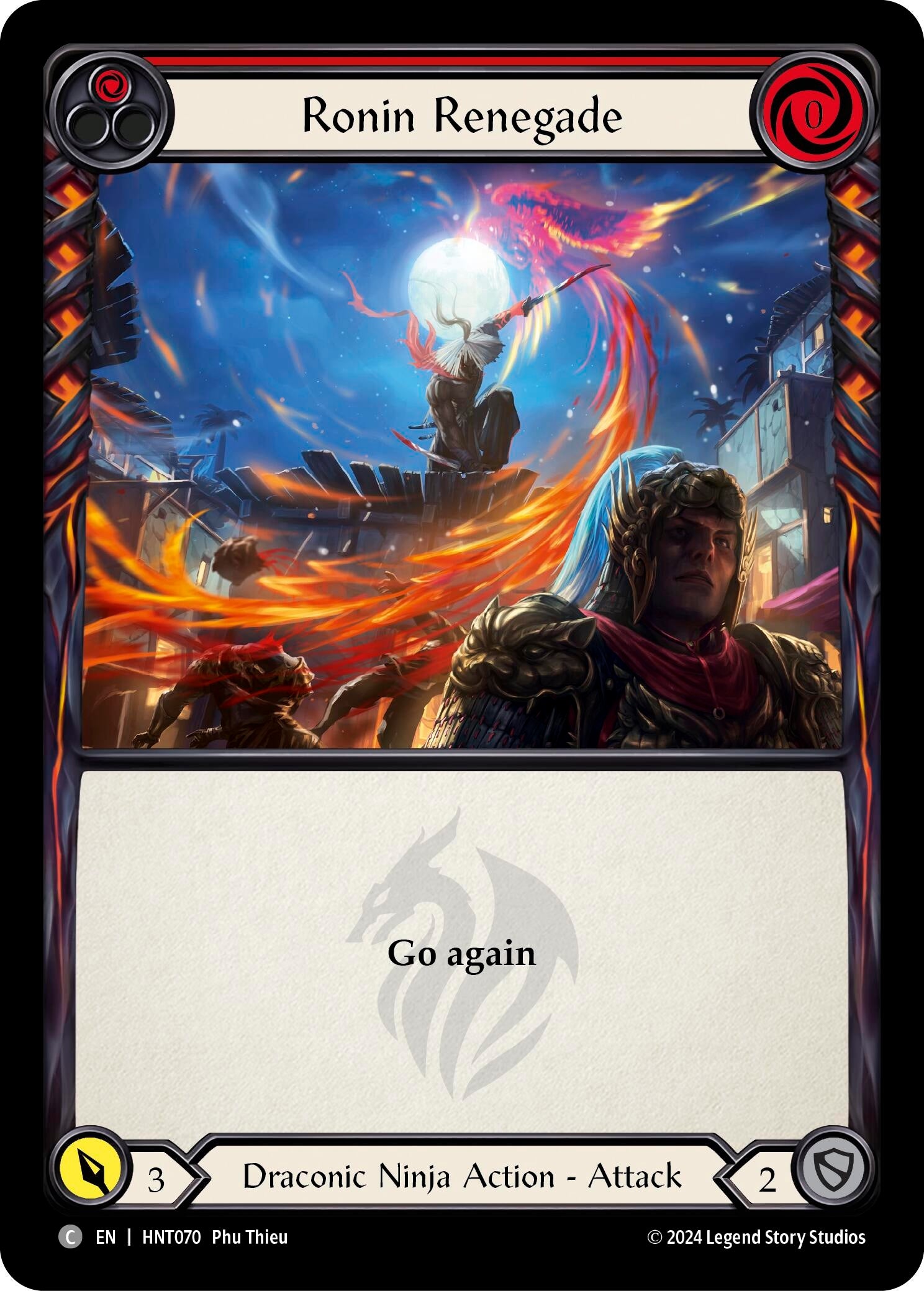 Image for Ronin Renegade (Red) (The Hunted) (HNT070) - Flesh and Blood TCG