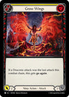Image for Grow Wings (Yellow) (The Hunted) (HNT090) - Flesh and Blood TCG