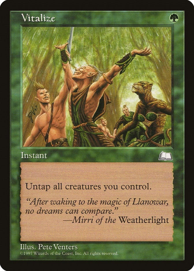Image for Vitalize (Weatherlight) - Magic: The Gathering