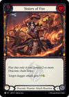 Image for Sisters of Fire (Red) (The Hunted) (HNT112) - Flesh and Blood TCG