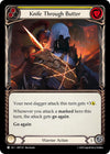 Image for Knife through Butter (Yellow) (The Hunted) (HNT135) - Flesh and Blood TCG