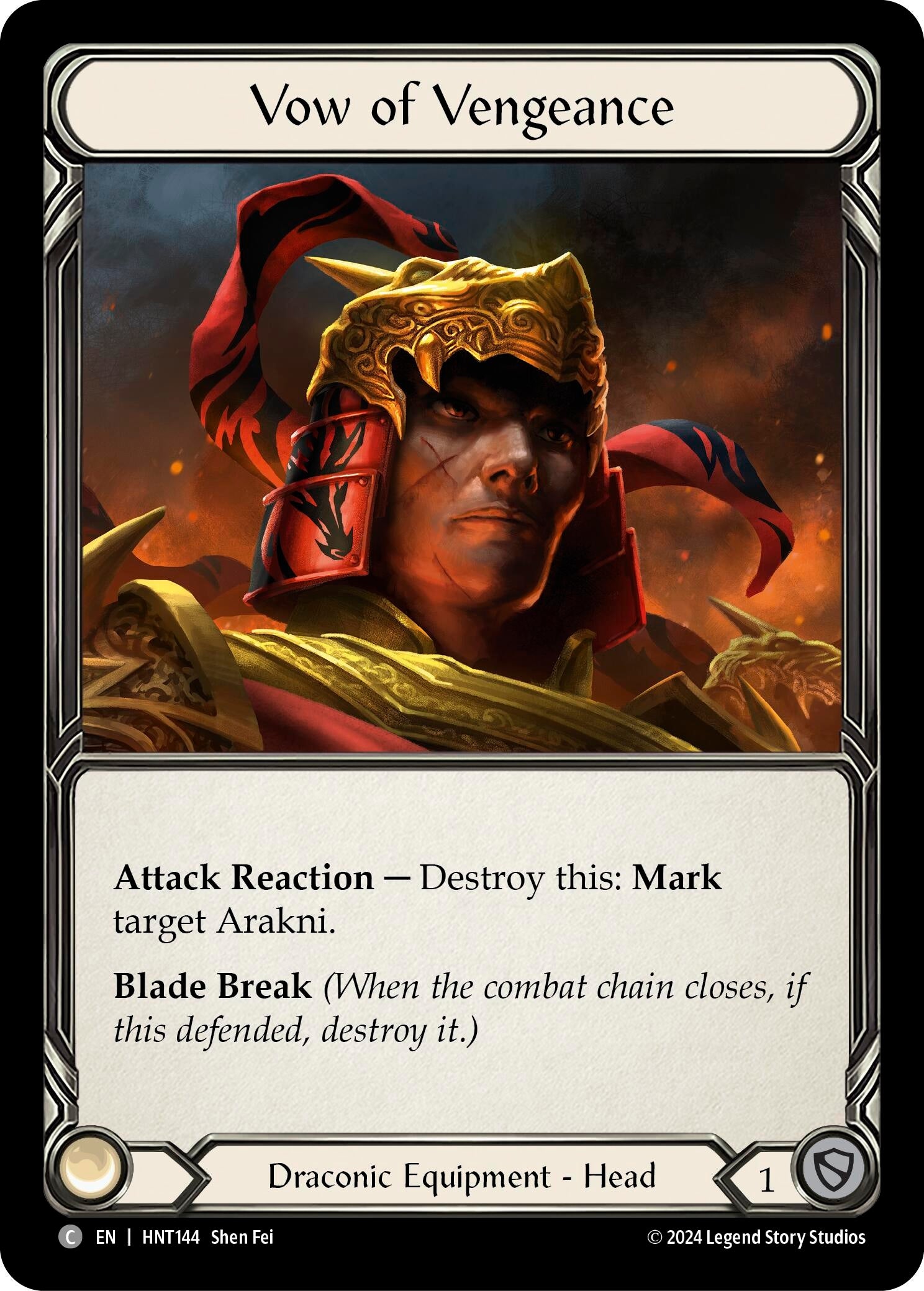Image for Vow of Vengeance (The Hunted) (HNT144) - Flesh and Blood TCG