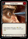 Image for To the Point (Red) (The Hunted) - Flesh and Blood TCG